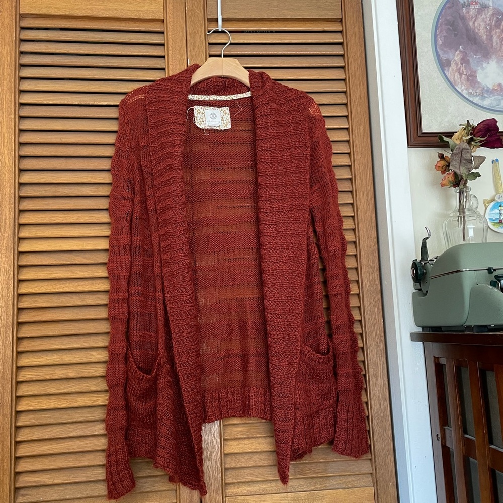 ✨ Adorable Red Striped Cardigan ✨